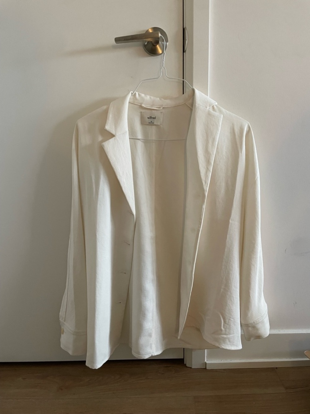 Wilfred Cream Aritzia Blazer